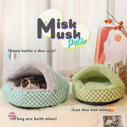 "Como en las nubes" una cama para perros y gatos.