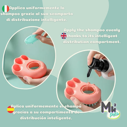 Silicone shower brush "Baths of Love"